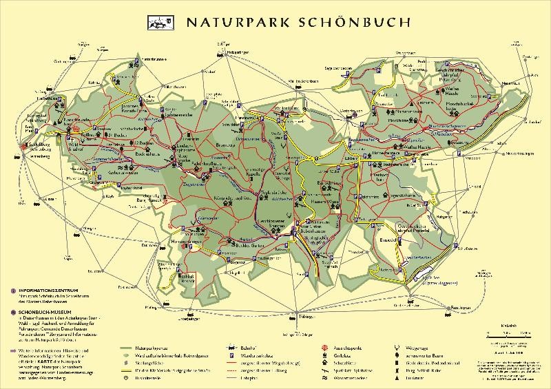 Naturparkkarte