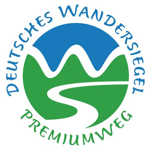 Deutsches Wandersiegel Premiumweg Logo Deutsches Wandersiegel Premiumweg Logo